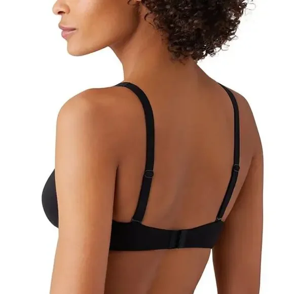 Wacoal Women's Body By 2.0 Mesh-Detail Underwire Bra Black Size 38DDD NWT